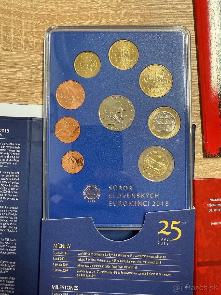 Vyrocne Mince v darcekovych kazetach - 4