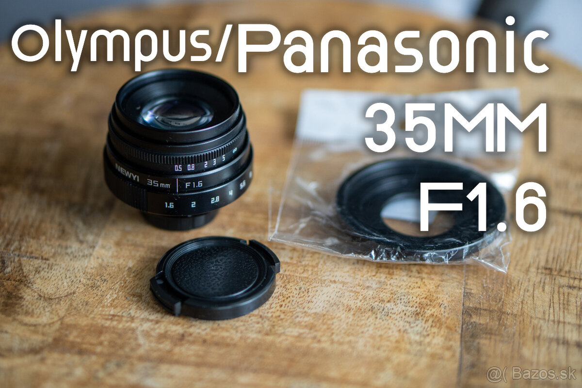 Objektív Fujian 35mm f/1.6 - 4