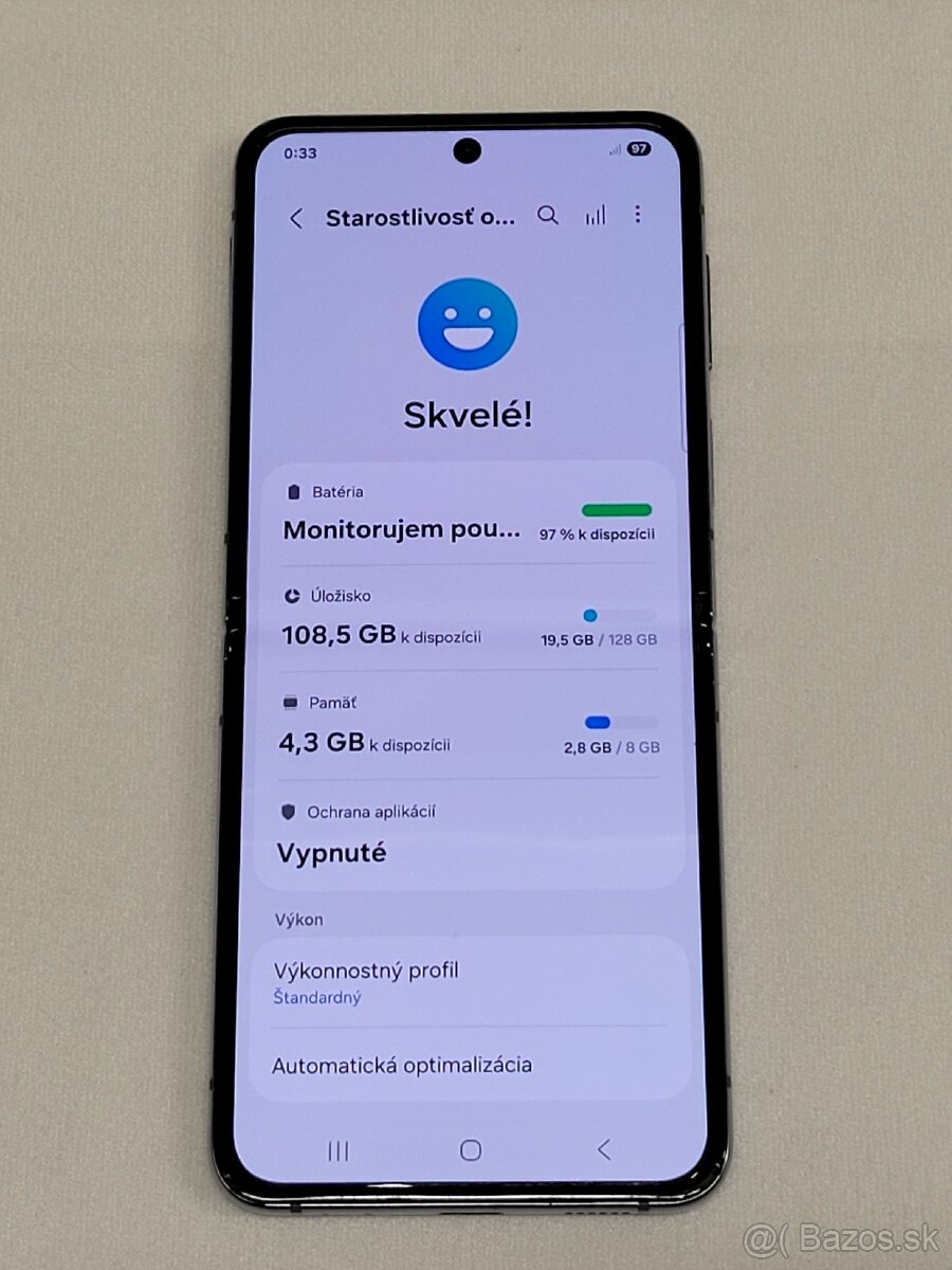 Samsung Galaxy Z Flip 4 - Modrý - 4