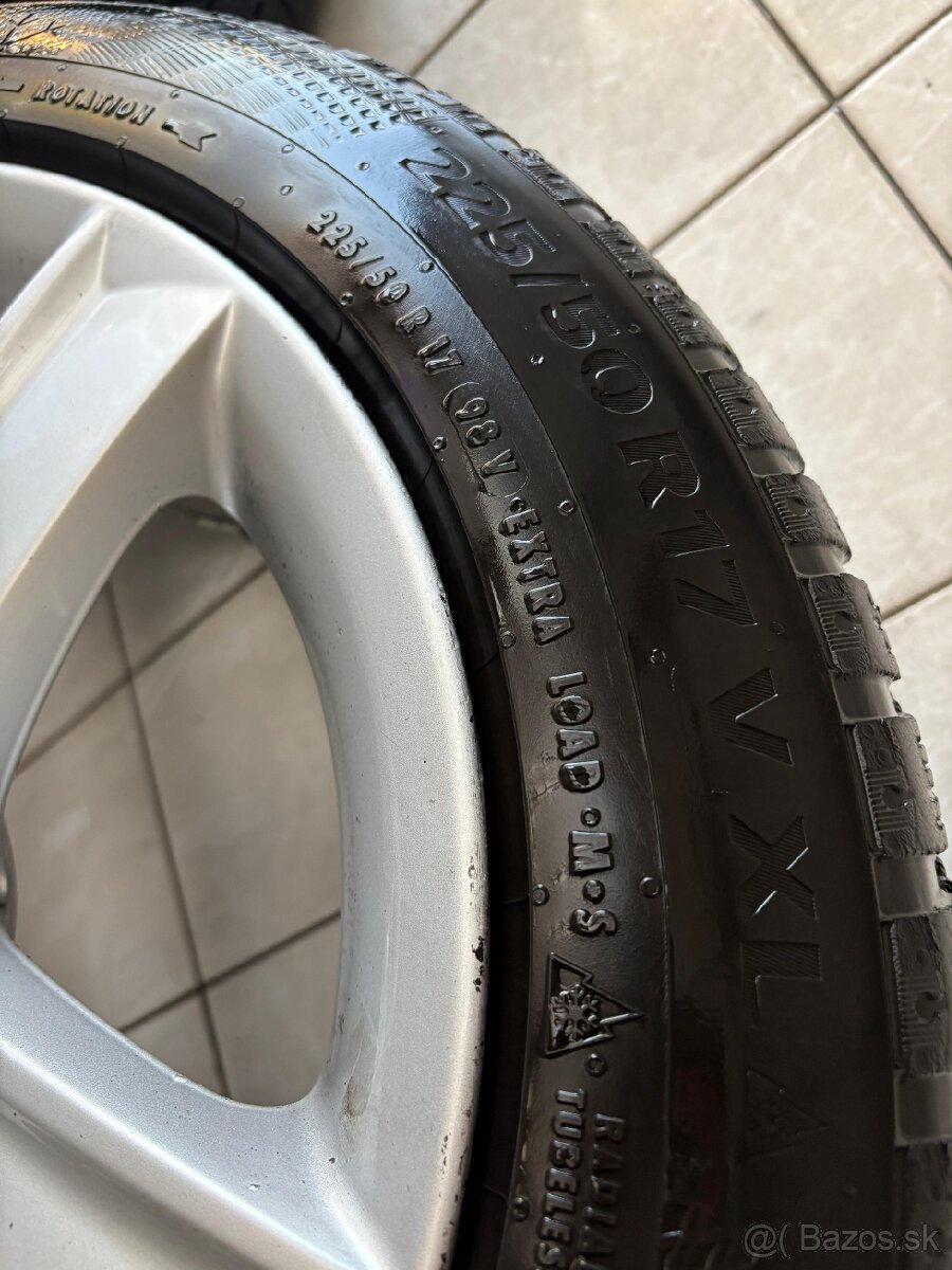 Alu disky Audi 225/50 R17 - 4