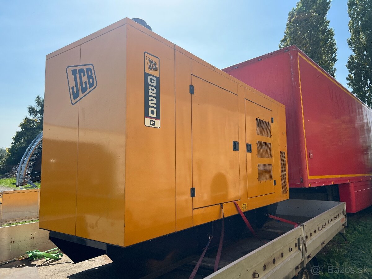 Elektrocentrála, generátor JCB G220Q, 2300 mth - 4