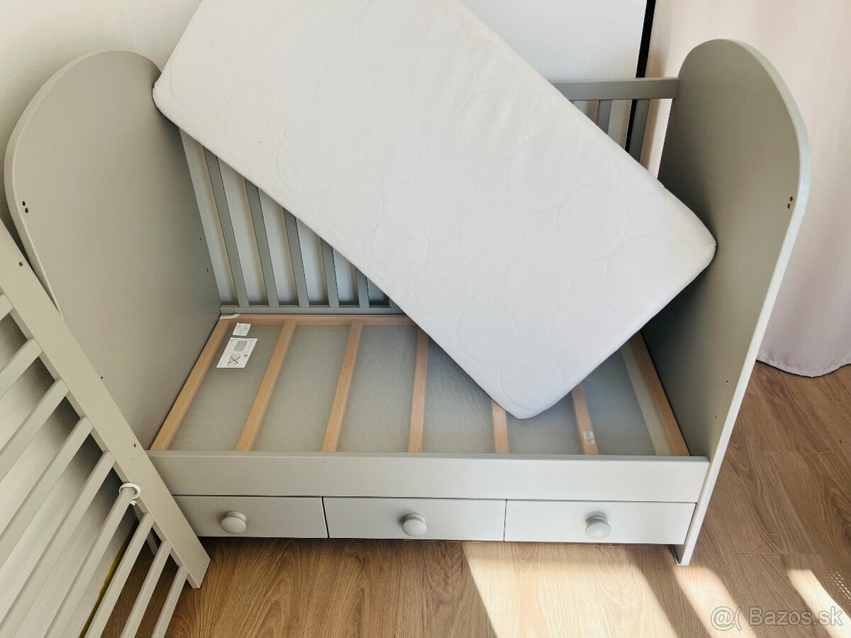 Detská postieľka Ikea Gonatt - 4