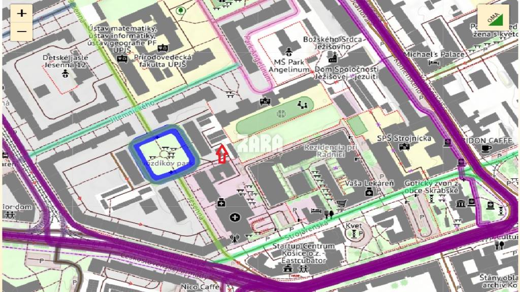 Košice-Staré Mesto - Letná, murovaná radová garáž. Lukratívn - 4