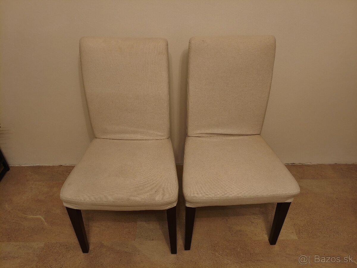 2x jedálenské stoličky - 4