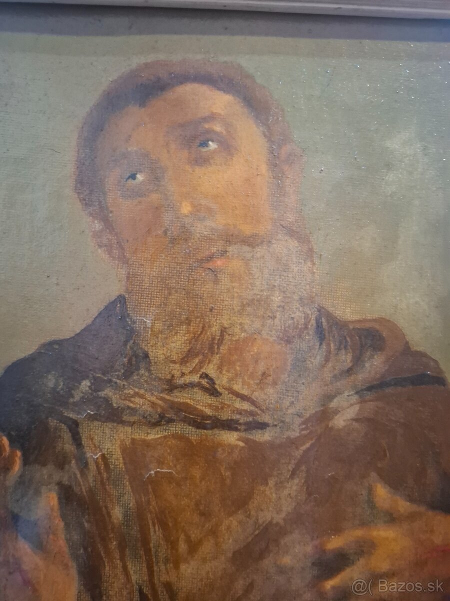 Predám starú olejomalbu na plátne Kajúcnik 120 € - 4