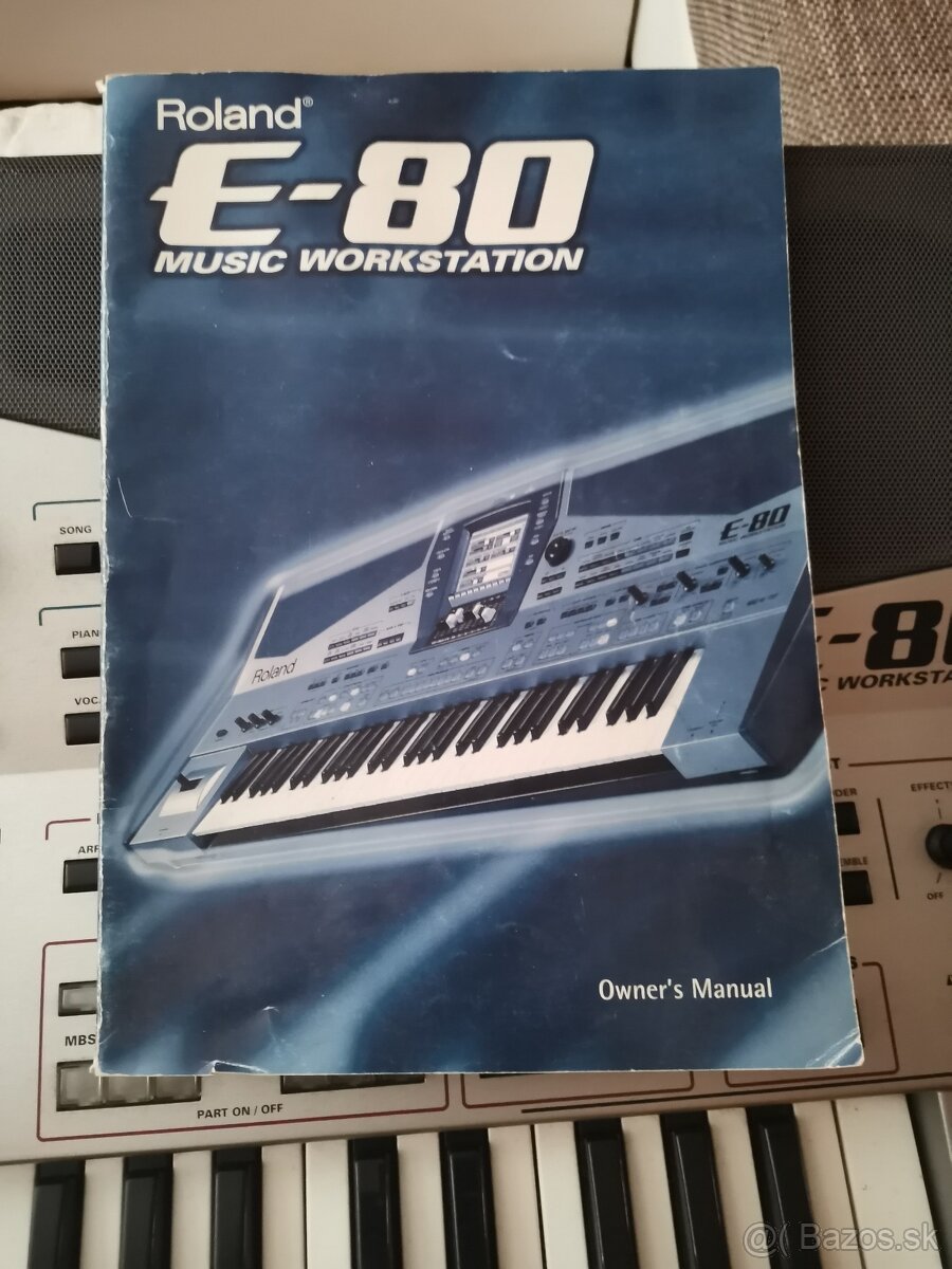 Roland E80 - 4