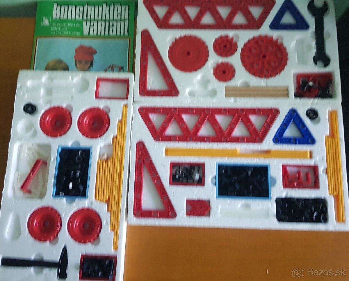 Stara retro stavebnica Variant od Kovap - 4