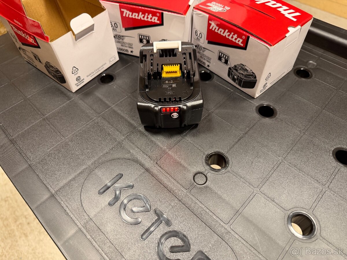 Makita BL1860B 18V 6.0Ah 3x - 4