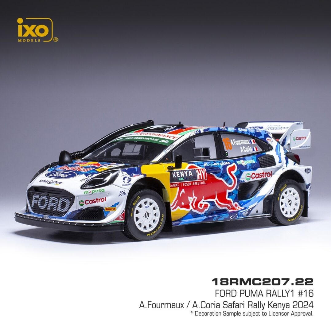 Modely Ford Puma Rally1 1:18 IXO - 4