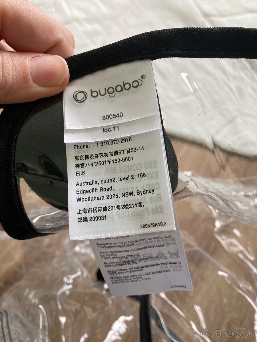 Bugaboo pršiplášť na Donkey 1 a 2 - 4