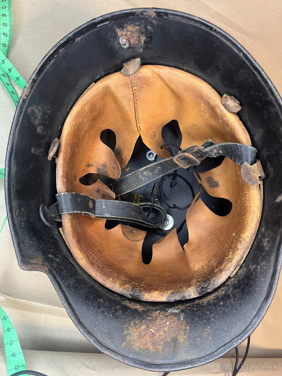 Nemecká helma M34 hasič PRVY TYP - 4