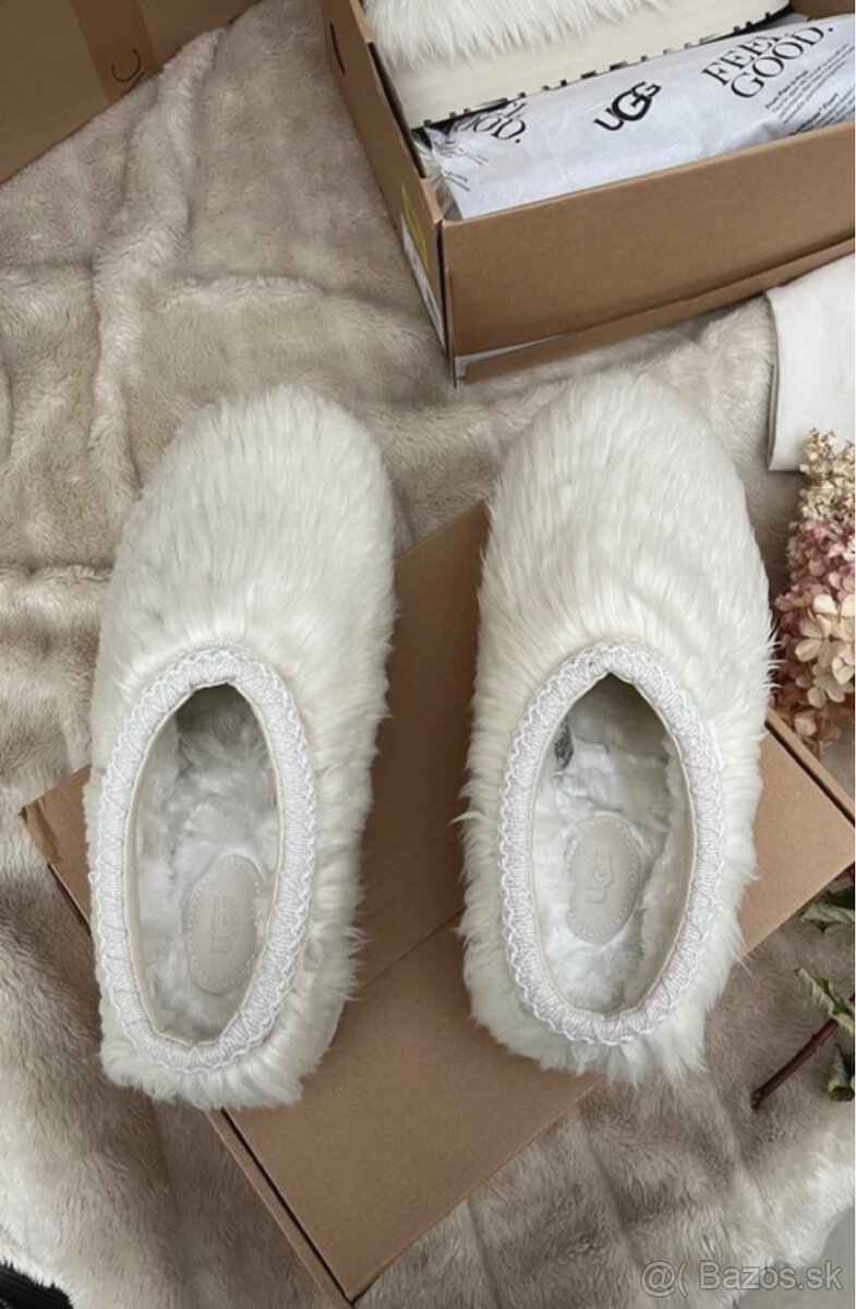 UGG W fluff Momma Sugar Tasman white - 4