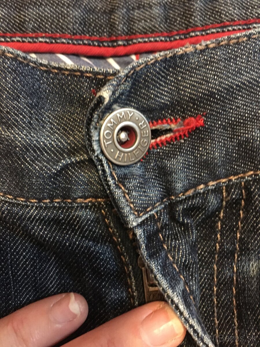 TOMMY HILFIGER originál pánske rifle w34/l34 - 4