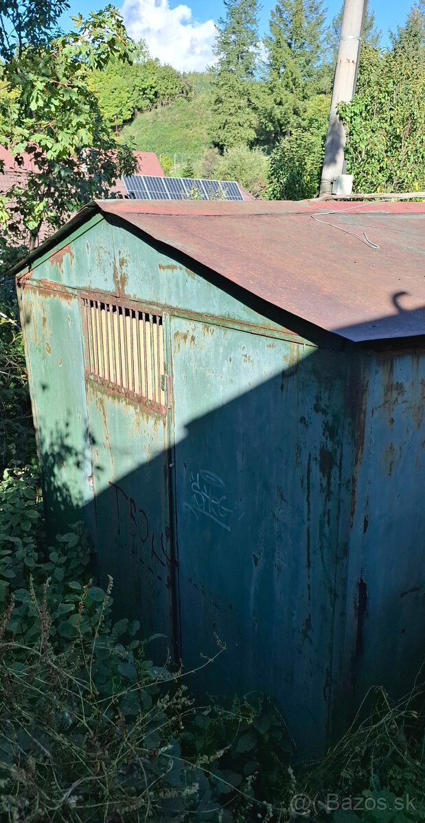 Stavebná plechová búda/sklad - 4