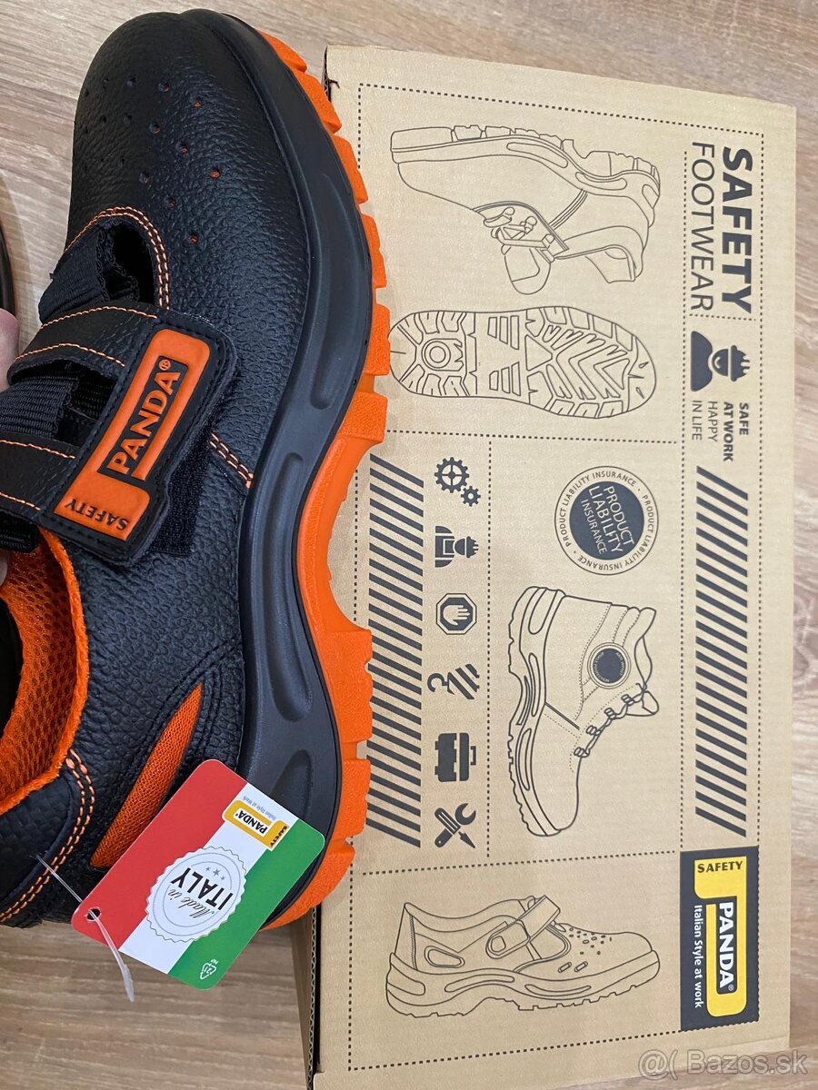 Letná pracovná obuv Panda - 4