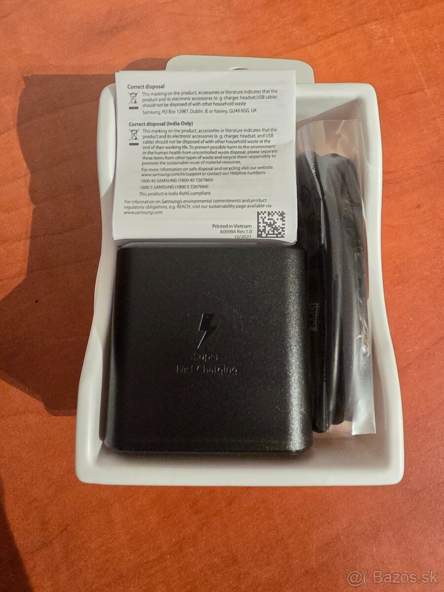 Samsung nabíjačka, USB-C (45W) - čierna - 4