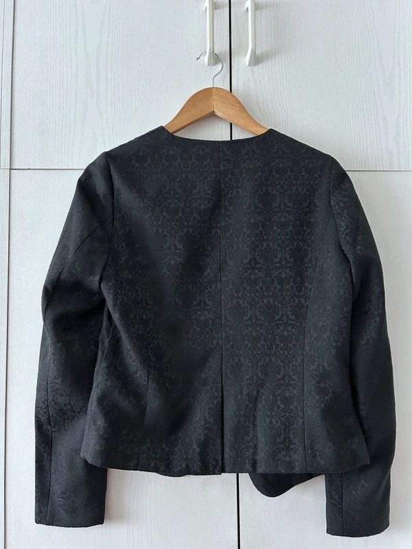 Dámske čierne sako - 4