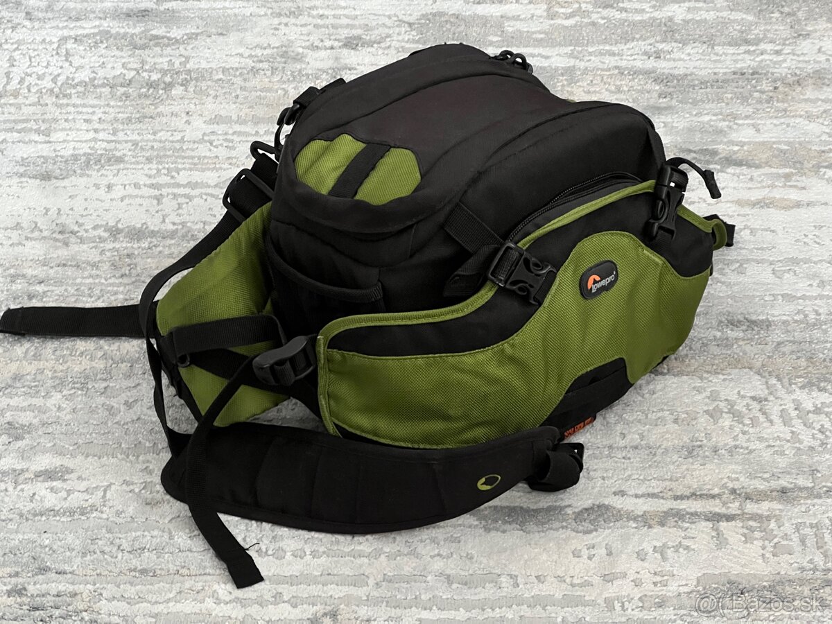 Brašňa LowePro zelená pre fotografa - 4