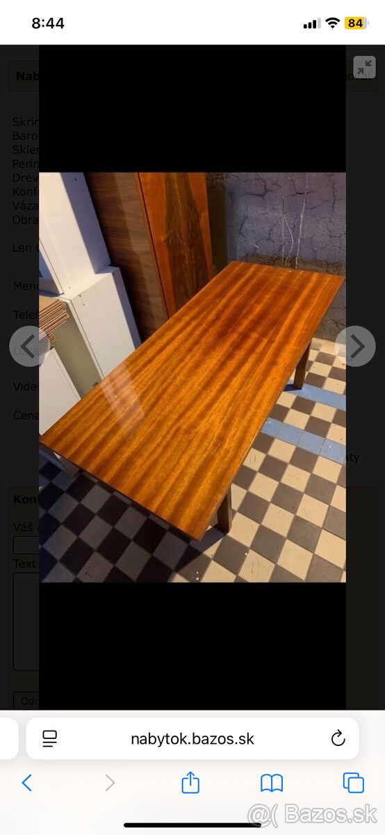 Nábytok- skrina/stôl/obrazy/ - 4