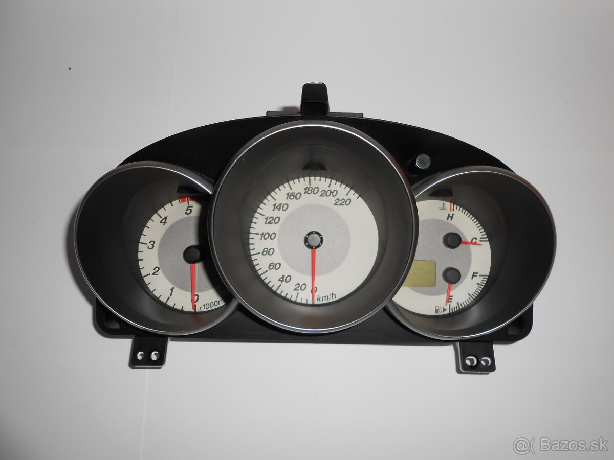 Biele budiky Mazda 3 / benzinové aj dieselové / - 4