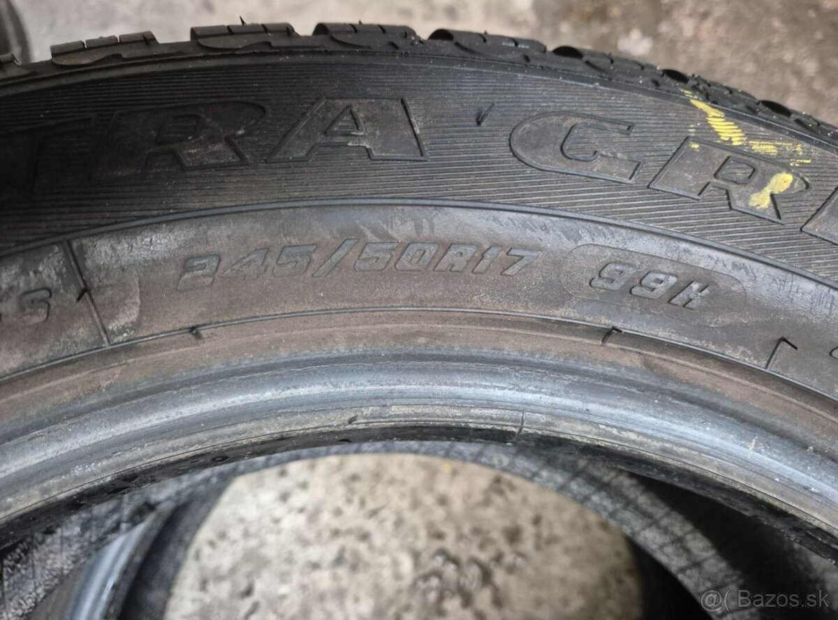 245/50 r17 zimné 2 ks GOODYEAR RUNFLAT DOT2024 - 4