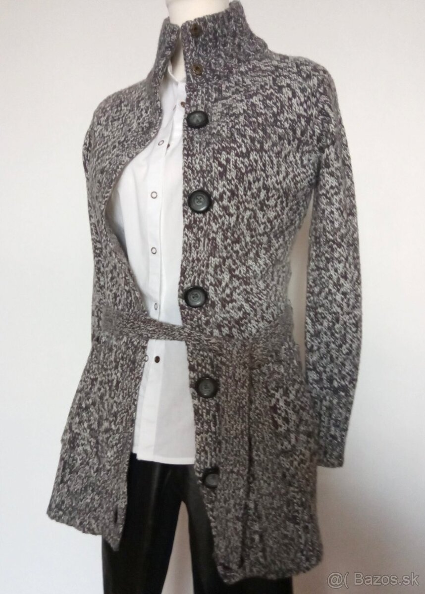 Dlhý šedý sveter - 4