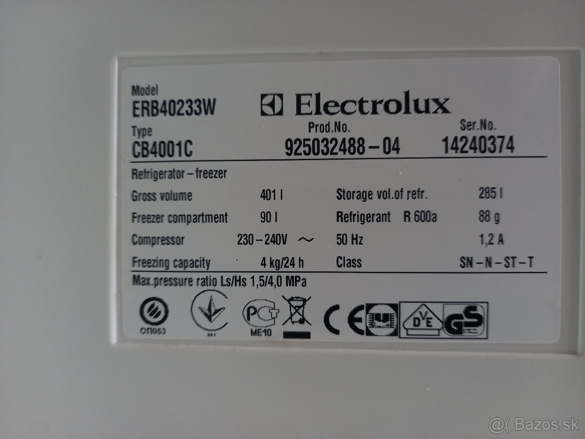 Chladnička s mrazničkou - 4