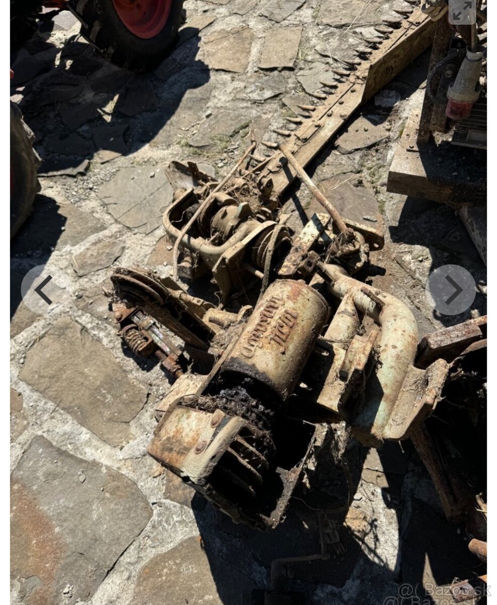 Predám navijak z PV3S za traktor ,lištová kosačka za traktor - 4