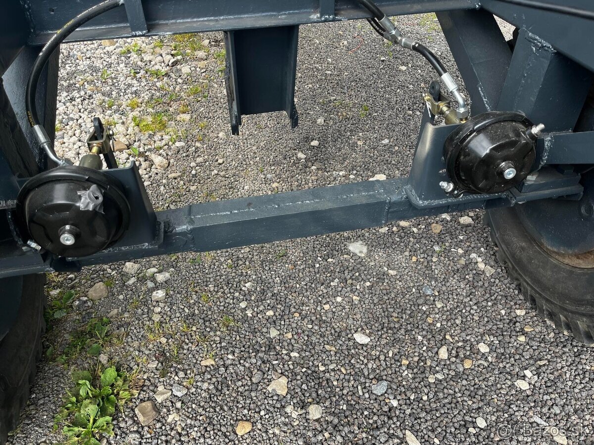 Brzdový valec na prives , vlečka s držiakom - 4