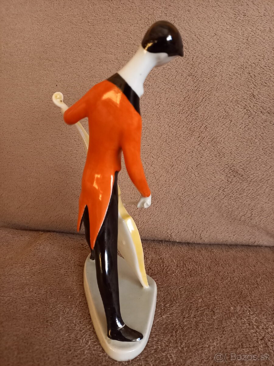 Soska art deco Zsolnai porcelan - 4