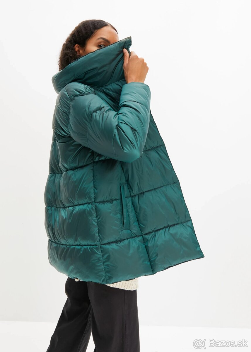 NOVÁ dámska prešívaná bunda 36 OVERSIZE (osobný odber) - 4