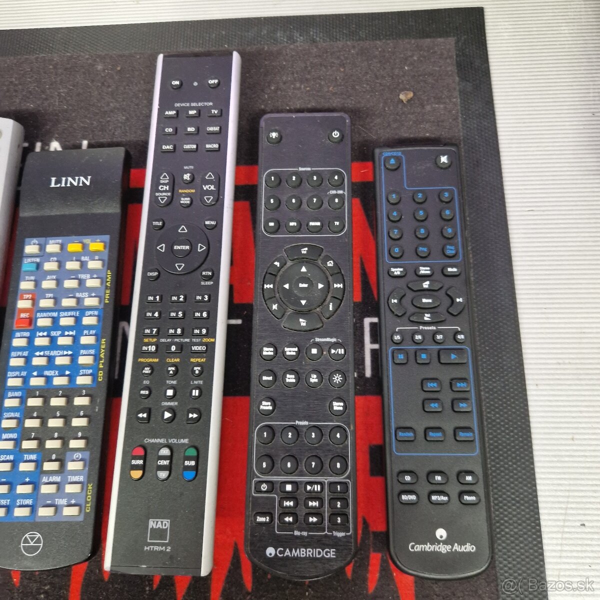 BOSE,LINN,NAD,CAMBRIDGE AUDIO...dialkové ovládače...cena za - 4