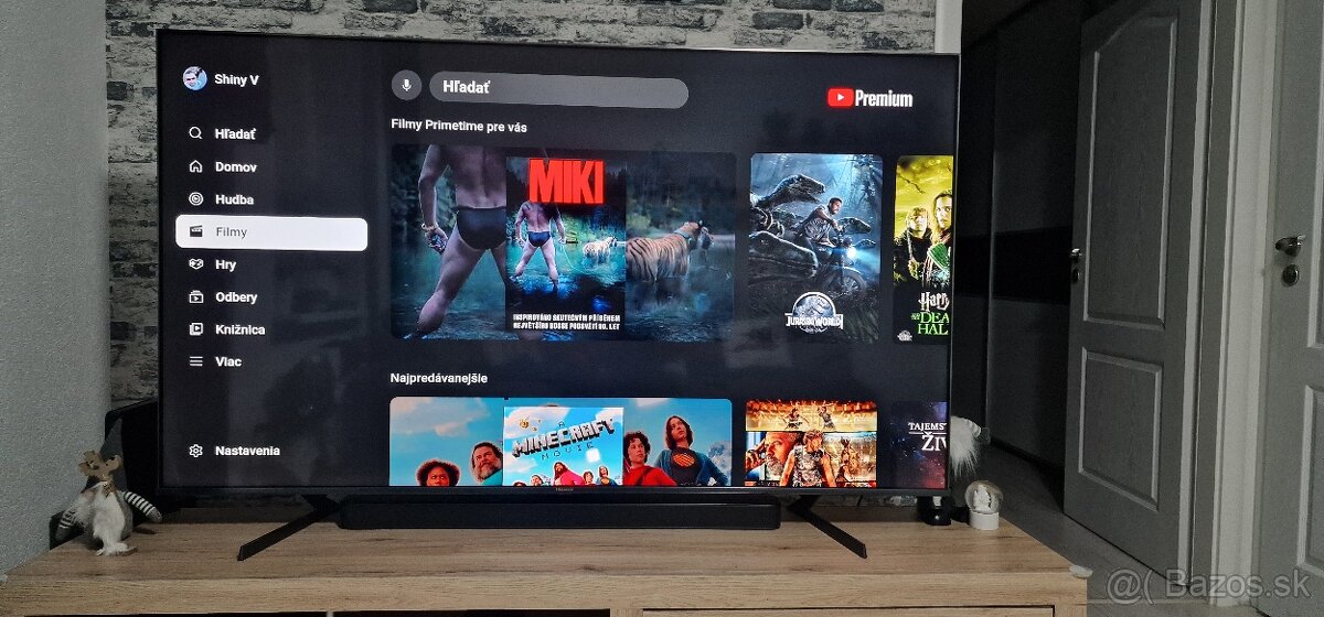 Predám UHD 4K SMART TV Hisense QLED 75A76GQ - 4