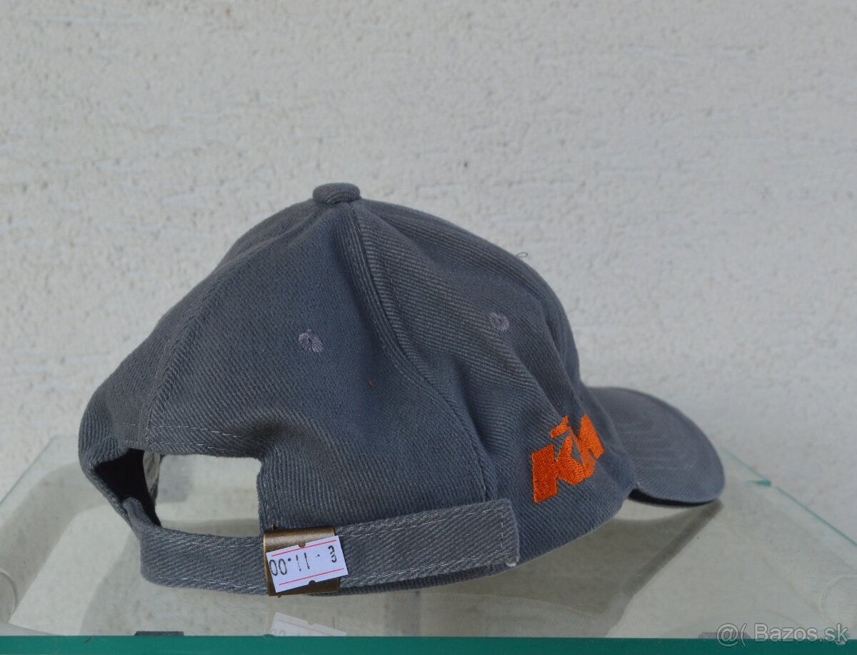 KTM kvalitná nastavitelná siltovka capica siva - 4