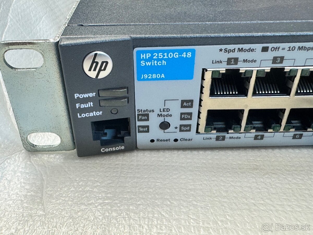 HP 2510G-48 switch - 4