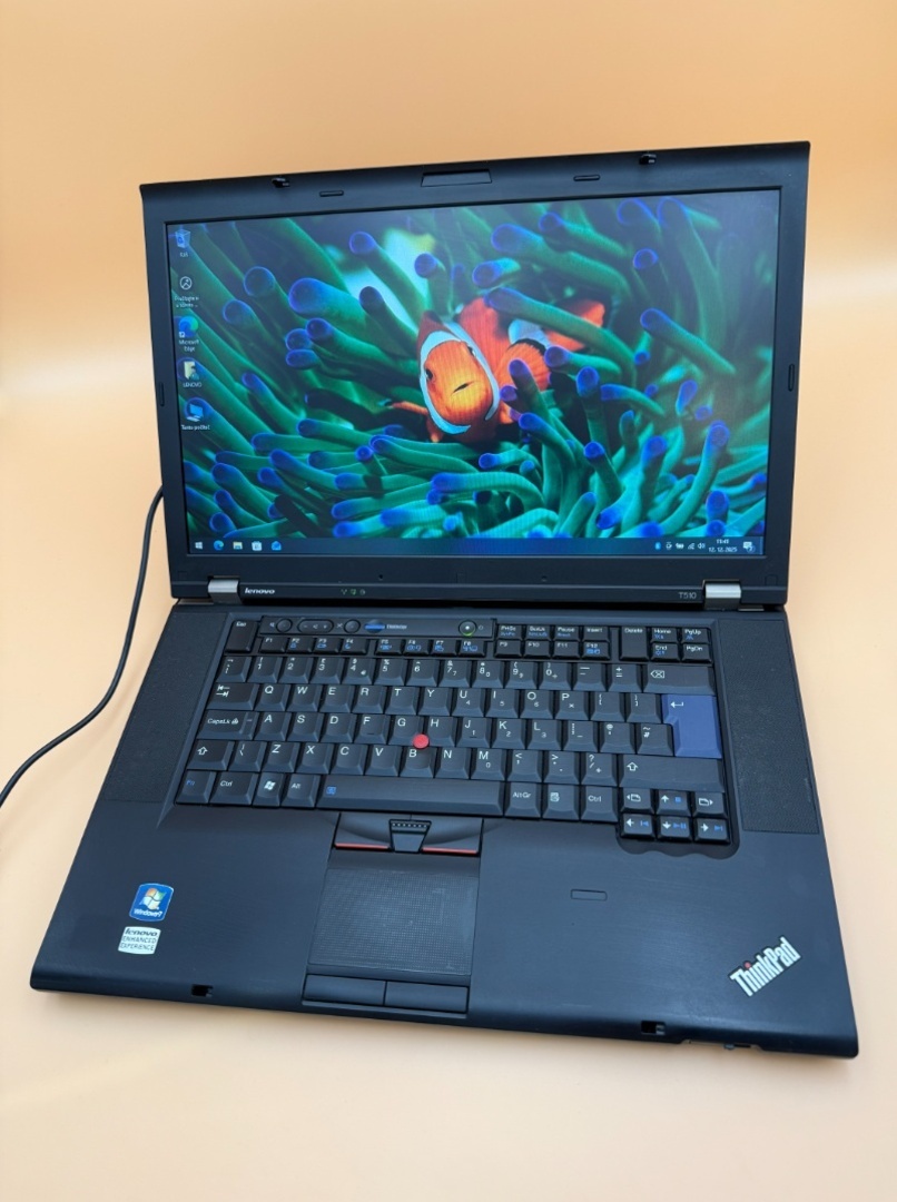 Notebook Lenovo ThinkPad T510 i5 / 8GB RAM / 240GB SSD - 4