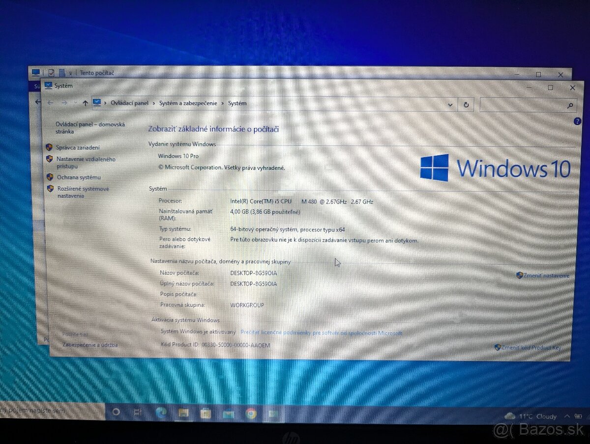 💻 Predám zachovalé notebooky HP ProBook - 4