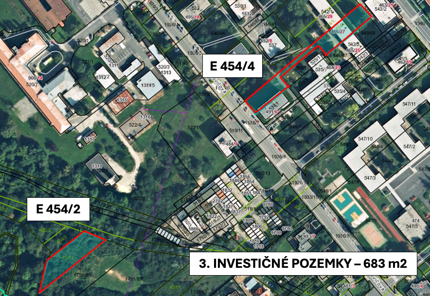Žiar nad Hronom – 1.730 m2 INVESTIČNÉ POZEMKY – PREDAJ - 4