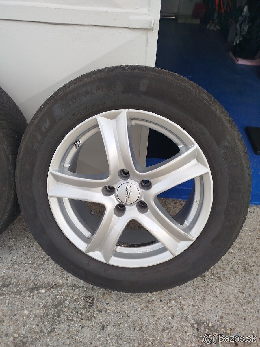 Alu disky R17 + zimné pneu - 4