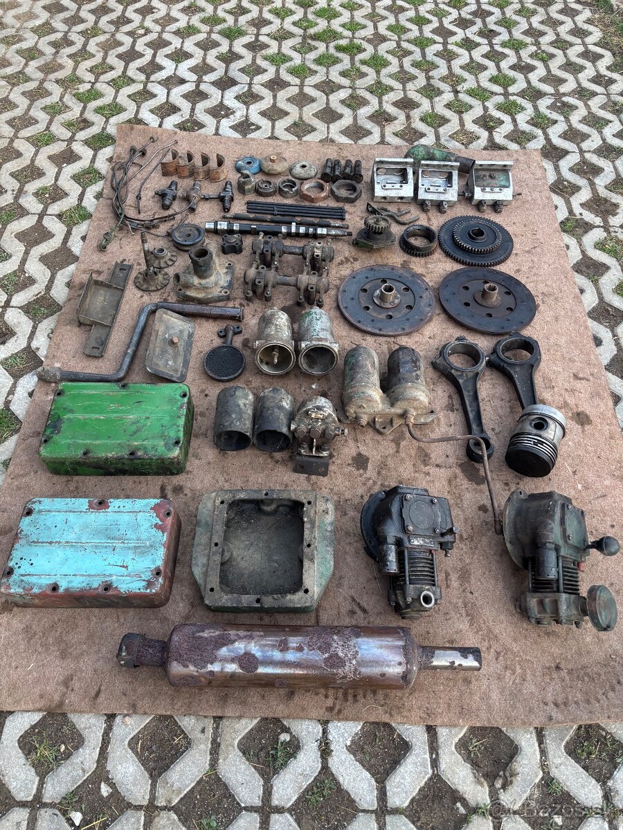 Diely motor zetor 25 - 4