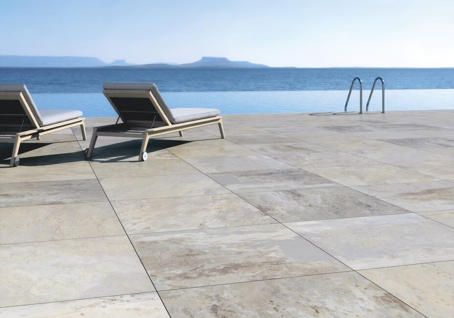 Terasová dlažba 2CM Peacock sand 90x90x2 cm - 4