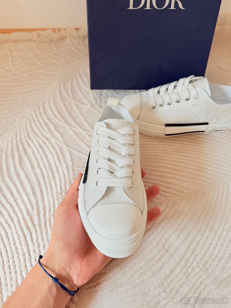 Dior biele tenisky - veľkosť 37 - 4