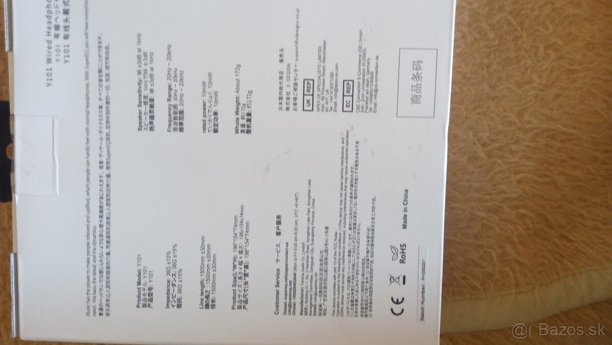 ponúkam slúchadlá SONY MDR-ZX110 a Y10a Super EQ by One odio - 4