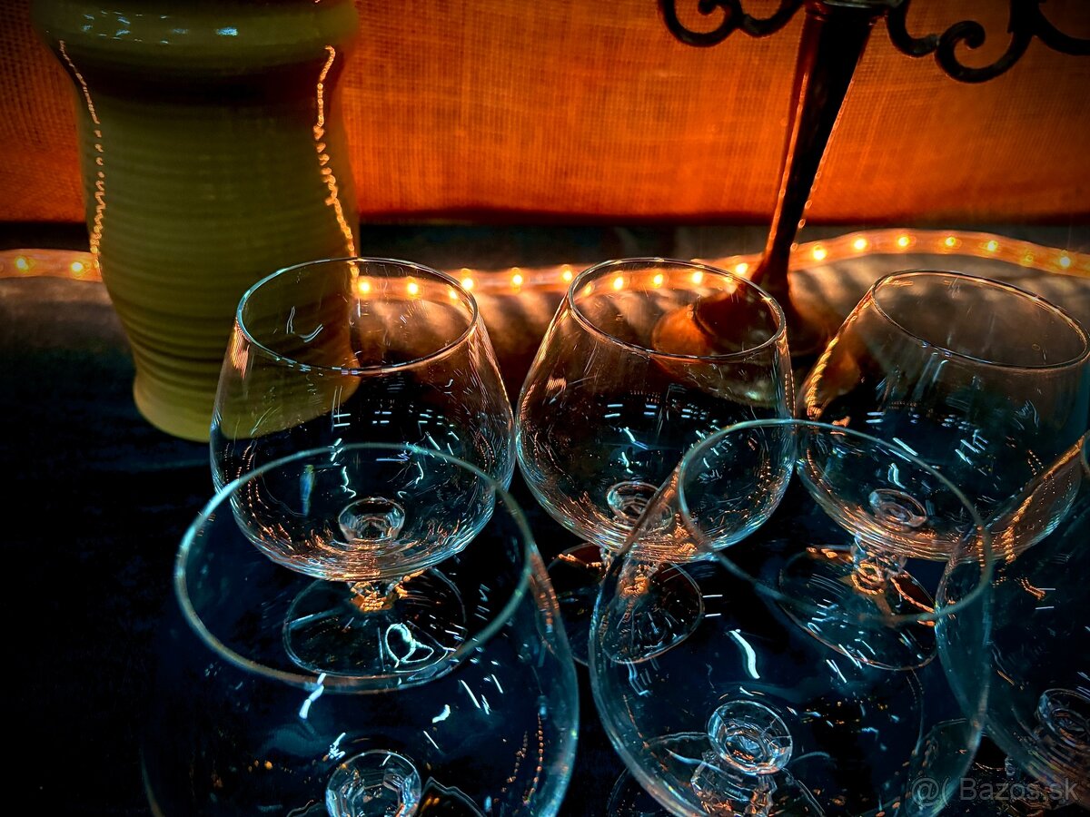 Sada pohárov na brandy/koňak - 4