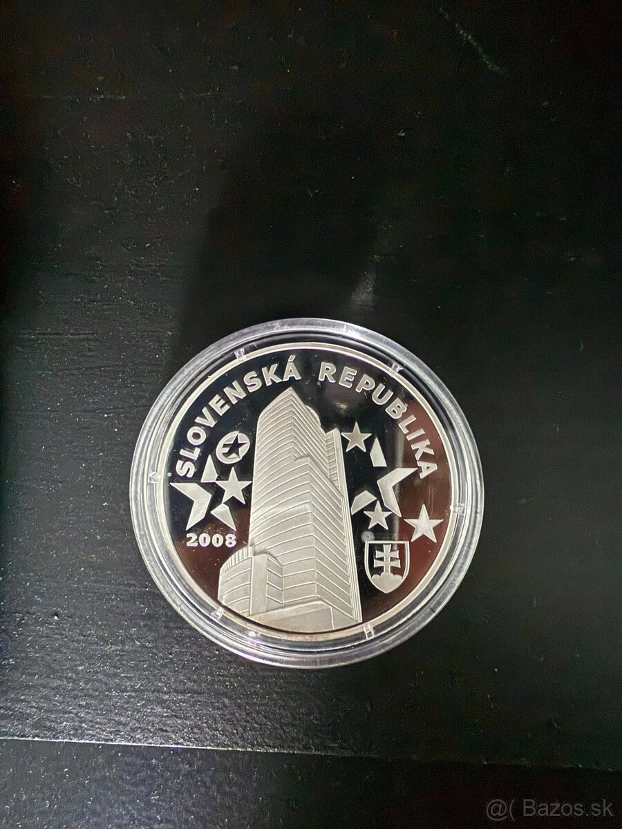 Strieborne mince Proof - Juraj Fandly, Rozlucka s korunou - 4