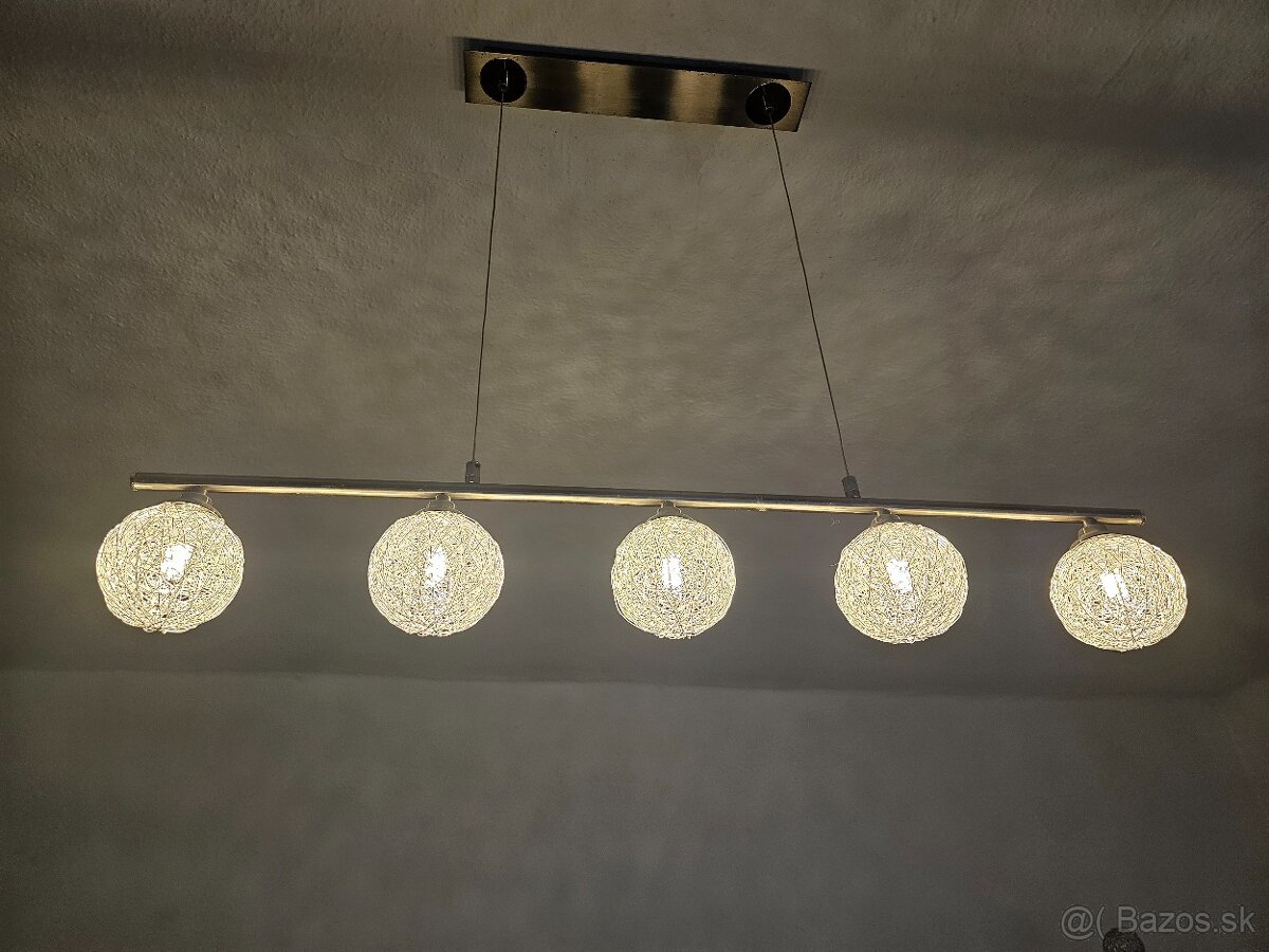 Obyvačkovy luster+nočná lampa - 4