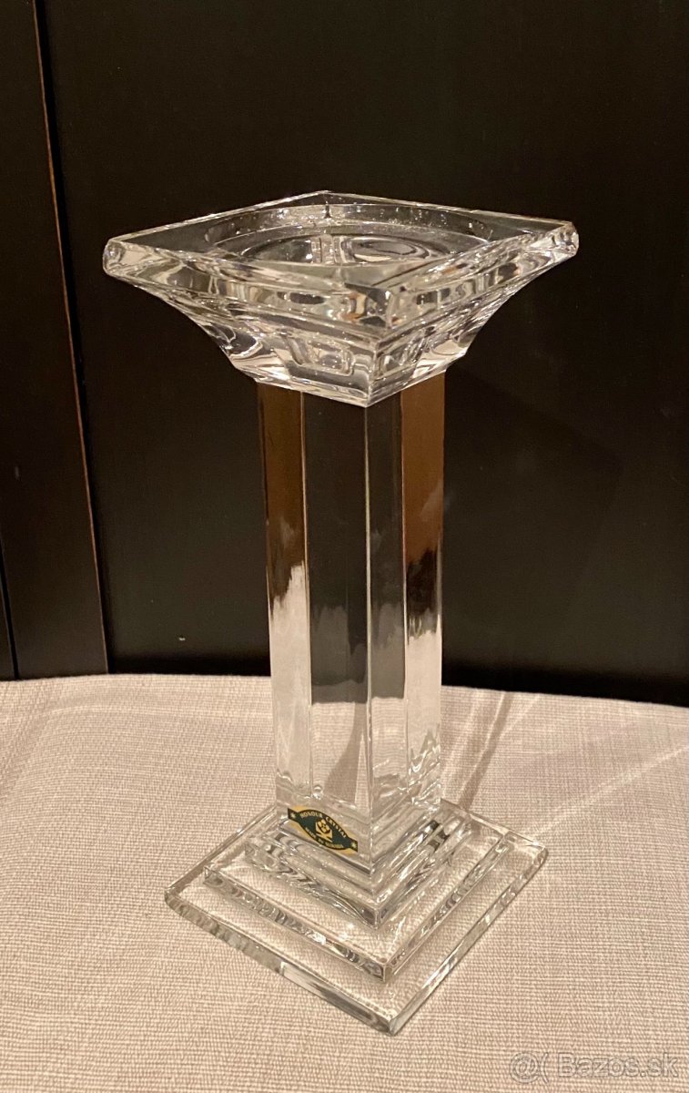 Kryštáľový svietnik, nepoužitý - 4