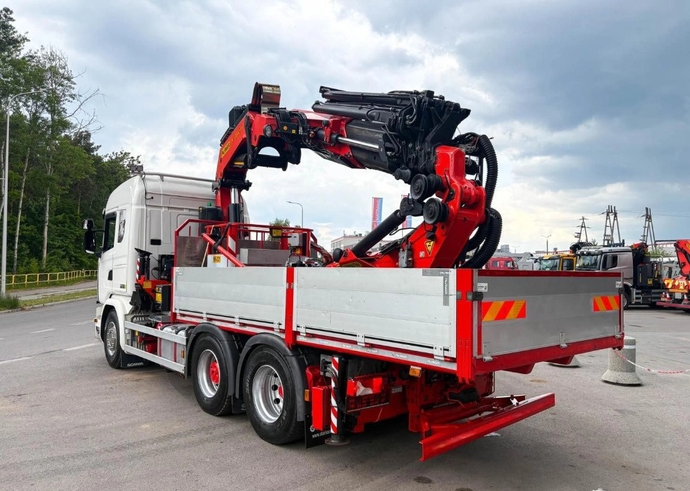 Scania G490 - 6x2 – Valník/Tahač + HR-PalfingerPK 53002 SH