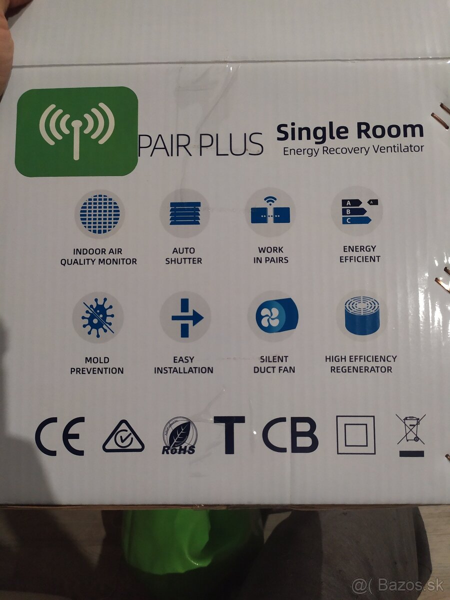 Rekupercia 160mm AIRWOODS nová nepouzita - 4