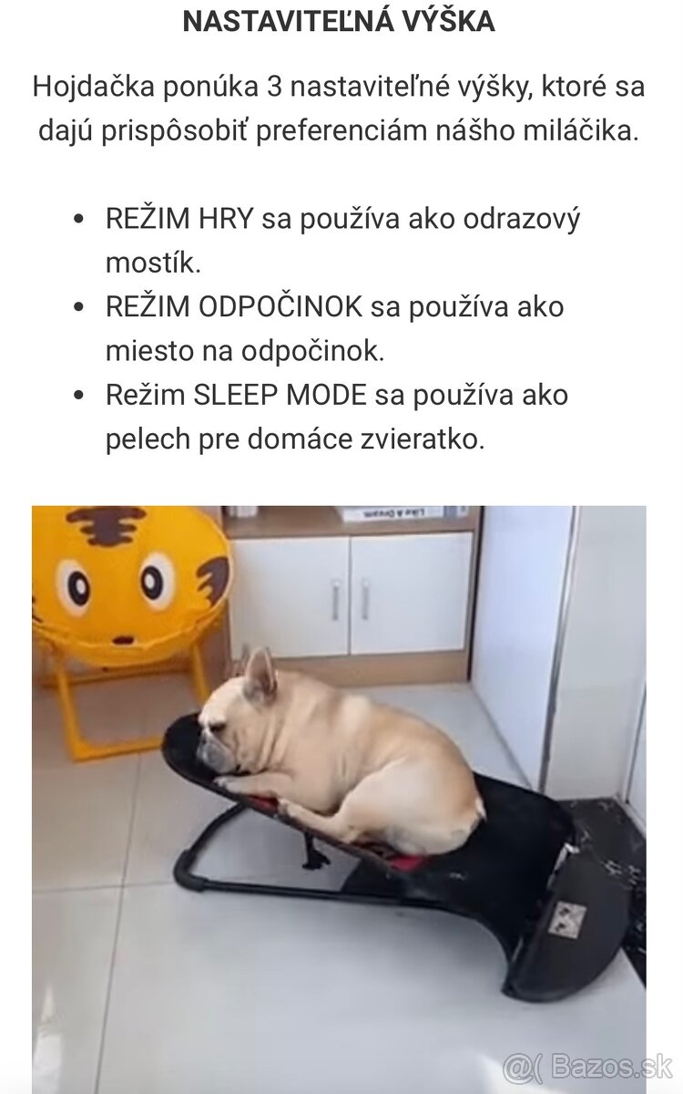 Hojdacie kreslo pre psa - 4